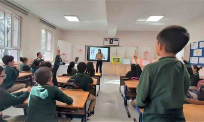 Dereceye giren öğrenciler ödülünü aldı