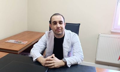 Hisarcık’a atanan ilk Dahiliye Uzmanı göreve başladı