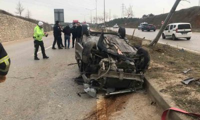 Bilecik’te 5 aracın karıştığı zincirleme kazada 1 kişi yaralandı