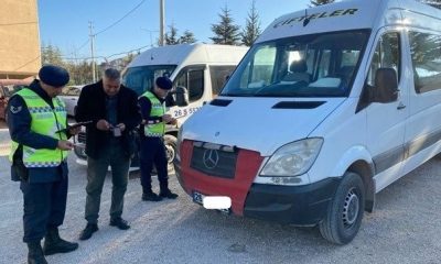 Eğitim öğretim yılının ilk döneminde bin 120 okul servi aracı denetlendi