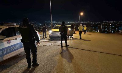 Şehir manzarasına hakim bölgelerde alkol tüketen şahıslara yönelik denetim