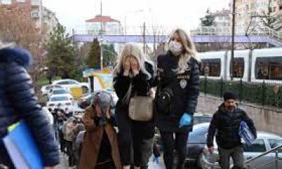 ‘Barbie-Es’ fuhuş operasyonunda yakalanan 18 şüpheli adliyeye sevk edildi