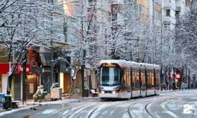 Eskişehir’de kar yağışıyla birlikte hava sıcaklığı düşmeye devam edecek