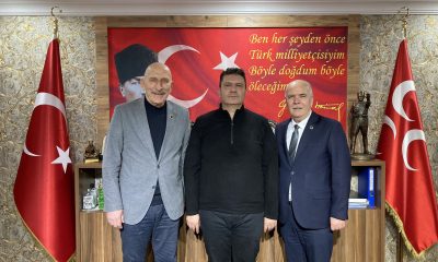 Ugur Bilge’den MHP’ ye ziyaret