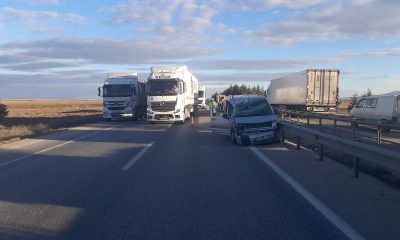 Seyir halindeki kamyonet, tankere arkadan çarptı, 1 kişi hayatını kaybetti