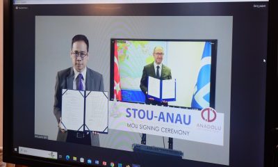 Anadolu Üniversitesi ve Tayland STOU arasında iş birliği protokolü imzalandı