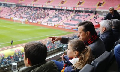 Nebi Hatipoğlu EsEs maçını tribünden takip etti