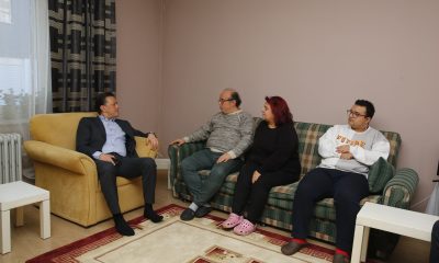 Hatipoğlu,Günboyu Eskişehir’e taşınan depremzede aileleri ziyaret etti