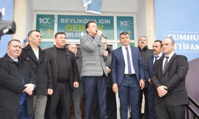 AK Parti Beylikova Belediye Başkan adayı Vahit Kara seçim çalışmalarını sürdürüyor.