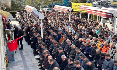 Hatipoğlu Öztürk’ün cenazesine katıldı