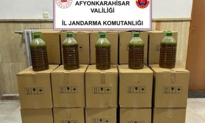 650 litre sahte zeytinyağı ele geçirildi