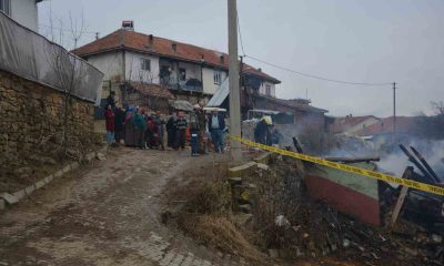 29 koyunun telef olduğu ev ve ağıl yangınında maddi zarar ortaya çıktı