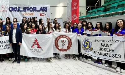 Eskişehirli yüzücüler Türkiye 3’üncüsü oldu