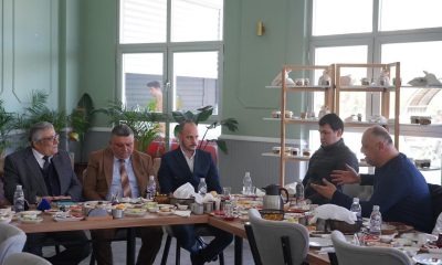 Bilecik Belediye Başkanı Mustafa Sadık Kaya, basın mensuplarıyla bir araya geldi