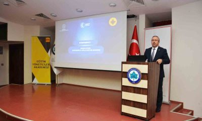 Eğitim yöneticilerine yönelik “İtina İle Yaşamak” konulu söyleşi gerçekleştirildi