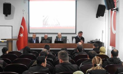 Kütahya’da Orman İşletme Müdür Yardımcıları ve İşletme Şeflerine eğitim