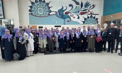 Simav’da 64 umreci dualarla kutsal topraklara uğurlandı