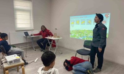 DAK’tan 9 veli ile 18 çocuğa Afet Farkındalık Eğitimi