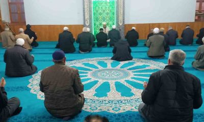Hisarcık’ta 6 Şubat’ın yıl dönümünde depremde vefat edenler için dua edildi