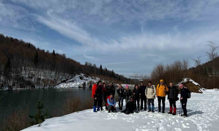 Eskişehirli doğa tutkunları Bursa’da 17 kilometre yürüdü