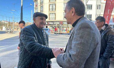 Başkan Ataç esnafı gezdi