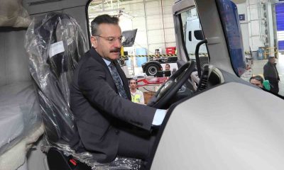 Vali Hüseyin Aksoy’dan, test sürüşü