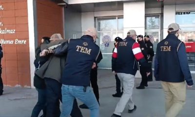 Kırmızı bülten ile aranan örgüt mensubu Eskişehir’de yakalandı