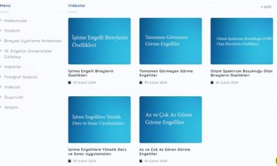 Engelli Öğrenciler Birimi’nden özel gereksinimli öğrencisi olan akademisyenler için bilgilendirme videoları