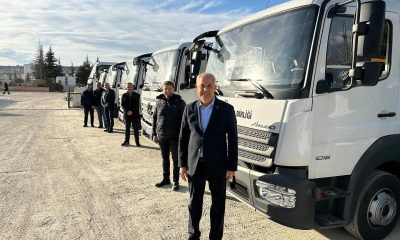 Bilecik’e yeni 7 adet çöp toplama aracını kazandırdı