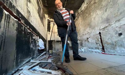 (ÖZEL) Evi yanan engelli adam yardım bekliyor