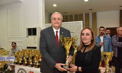 Bozüyük’te posta güvercini yarışında kupalar sahiplerini buldu