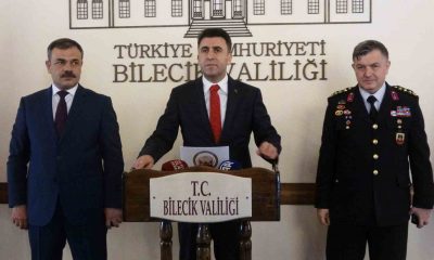 Bilecik’in 2023 yılı asayiş ve trafik raporunu vali açıkladı