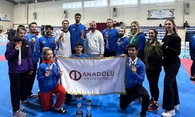 14 madalya ve 3 kupa ile şampiyon Anadolu Üniversitesi