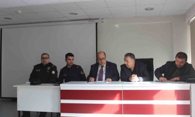 Osmaneli de okul güvenliği toplantısı yapıldı