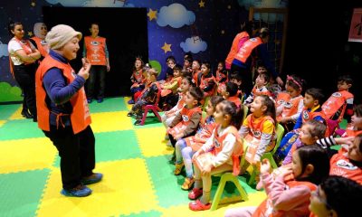 Gündüz Çocuk Bakımevinde çevre etkinliği