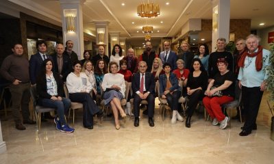 Farklı şehirlerden sanatçılarla bir araya geldi