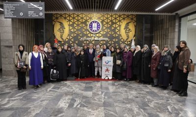 Büyüklerden Alim Işık’a teşekkür ziyareti