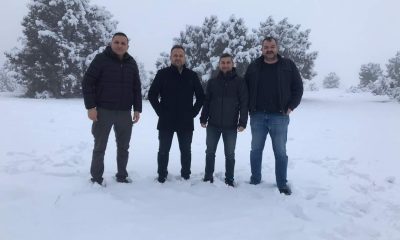 Kar yağışını duyanlar soluğu o köyde aldı
