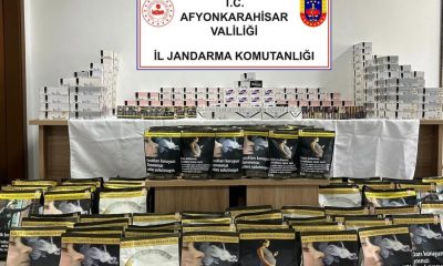 Jandarma  57 bin adet boş makaron ele geçirdi