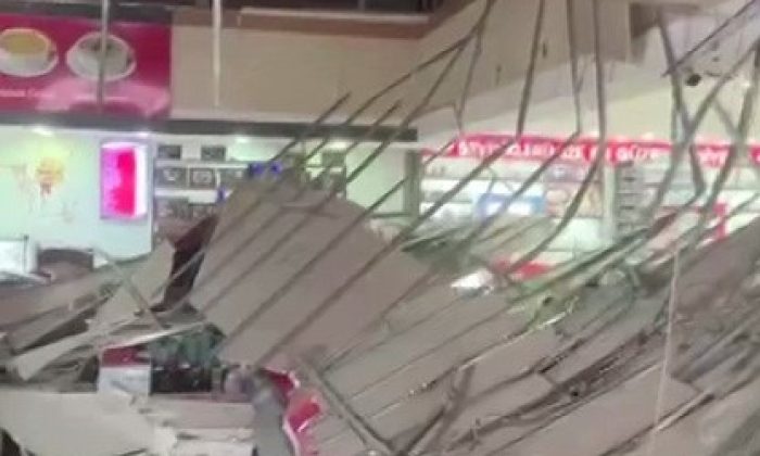 Köfteci Yusuf’taki tavan çökme olayının yeni görüntüleri ortaya çıktı