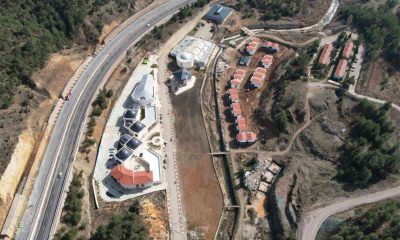 Gediz Ilıca Termal Tatil Köyü yolu kullanıma açıldı