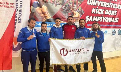 Anadolu Üniversitesi turnuvadan madalya ile döndü