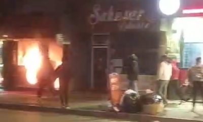 Tavşanlı’daki yangın paniğe neden oldu