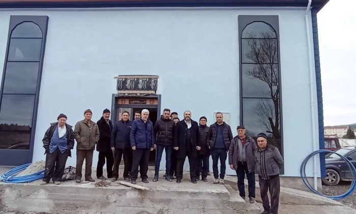 Kütahya’da Safa Merve Camii inşaatı sürüyor
