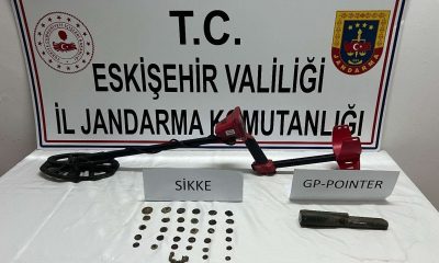 Seyitgazi ilçesinde tarihi eserleri satamaya çalışan şüpheli yakalandı