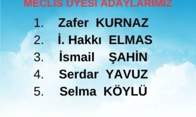 CHP Bilecik Merkez İlçe Başkanlığı aday sıralamasını değiştirdi