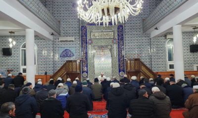 Mamure Camii’nde sabah namazında cemaat buluştu