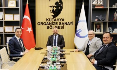 Müdür Yeniay, Kütahya OSB Yönetim Kurulu’nu ziyaret etti