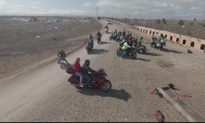 Motosiklet sevdalıları bu kez sokak hayvanları için yollara düştü