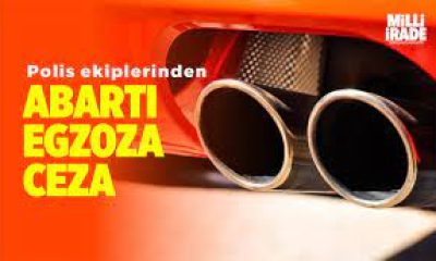 Abartılı egzoz, yasak yerde durma ve park ihlaline 511 bin lira ceza